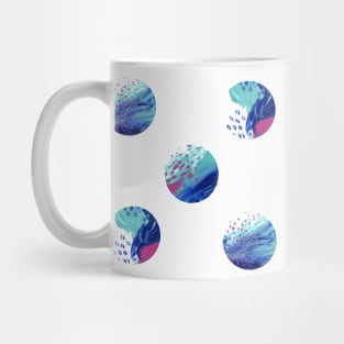 Dreaming of coral cays (I-III, circles) Mug